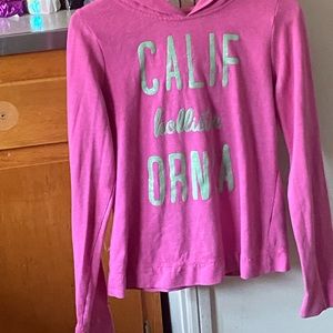 Pink Cali hoodie